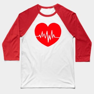 Heart beats Baseball T-Shirt